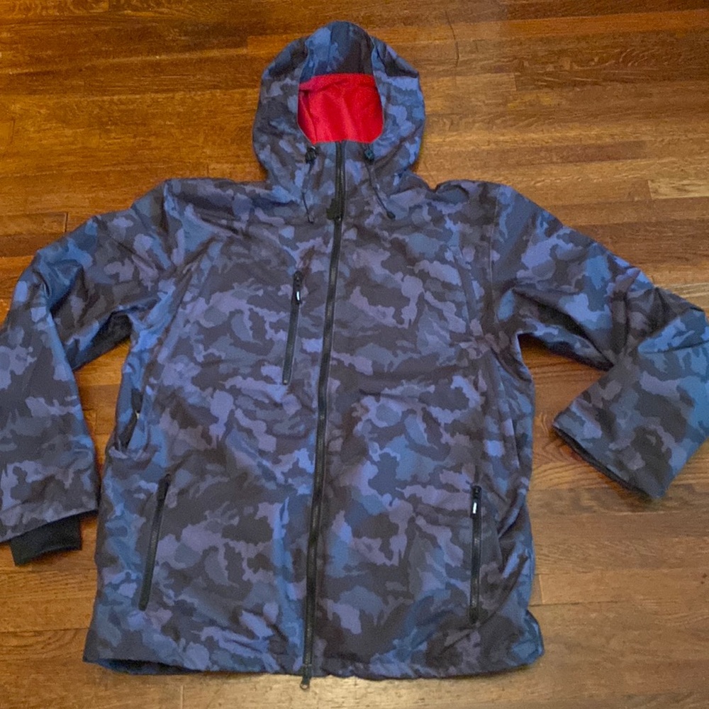 Tomahawk International Man hooded jacket coat size XL